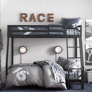 Restoration Hardware New Racing Stripe Duvet